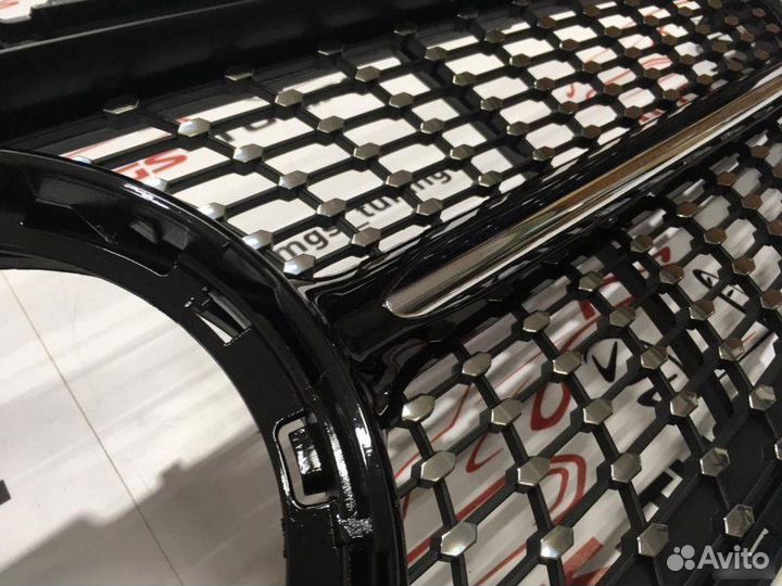 Решётка Mercedes W205 Рест Diamond Black П/К