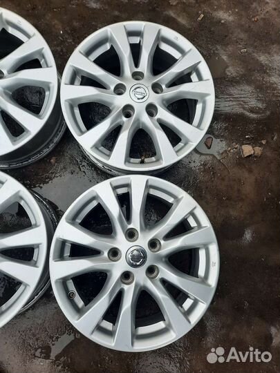 Диски литье r16, (5*114,3) Nissan Оригинал