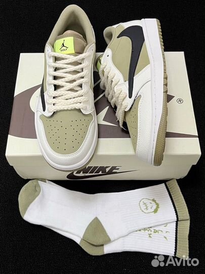 Nike Air Jordan Golf Travis Scott Neutral Olive