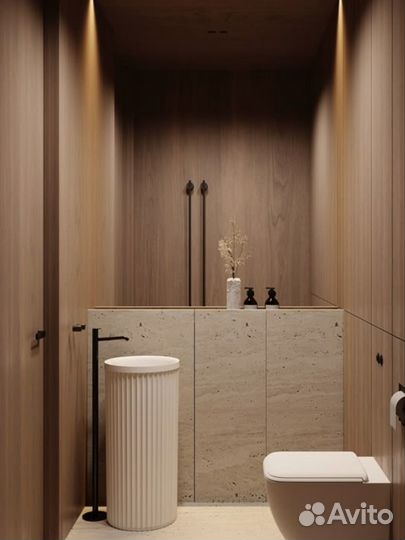 Бамбуковые стеновые панели Деревянная серия