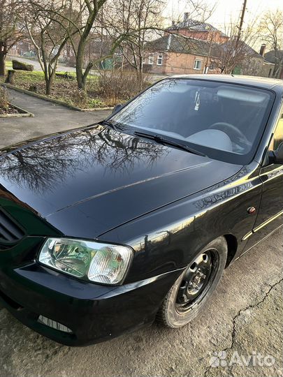 Hyundai Accent 1.5 МТ, 2004, 225 000 км