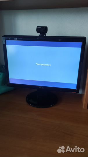 Монитор asus VH196D (рабочий)