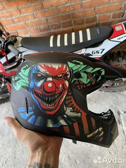 Шлем эндуро мотокросс