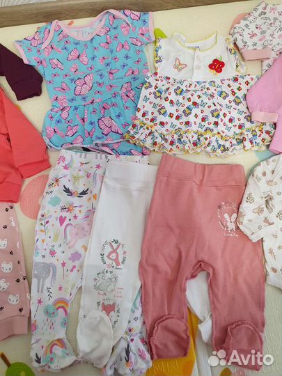 Вещи пакетом на девочку