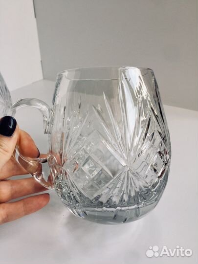 Хрусталь Бокалы Кружки Подсвечники