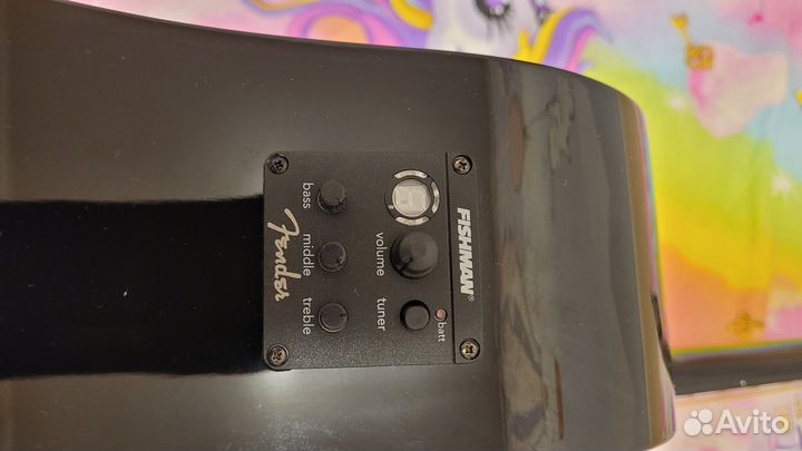 Электро акустическая гитара Fender DG-60CE