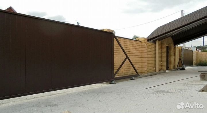 Ворота откатные от производителя