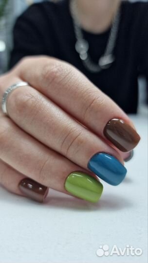 Маникюр с покрытием гель лака