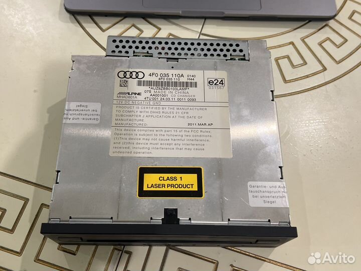 CD чейнджер audi A6 C6 Q7 4L