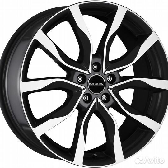 R18 5x108 8J ET45 D63,4 MAK Highlands Black Mirror