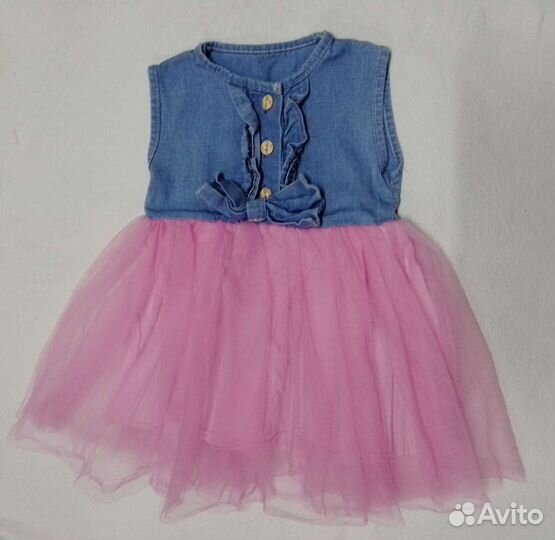 Одежда для девочки 74 80 пакетом