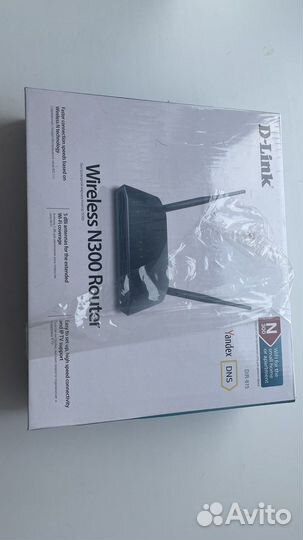 Wifi роутер D-Link Wireless N300 DIR-615