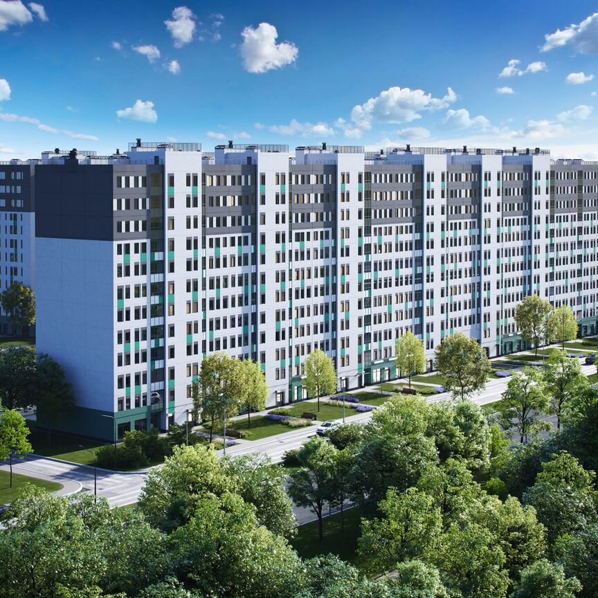 2-к. квартира, 61 м², 6/12 эт.