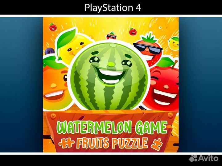 Watermelon Game - Fruits Puzzle PS4