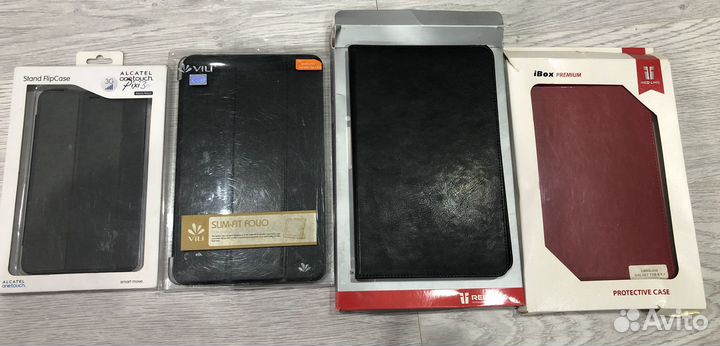 Чехлы на планшет Samsung Tab E9.6 и Alcatel Pixi 3