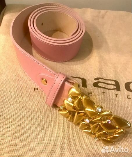 Ремень женский кожаный италия