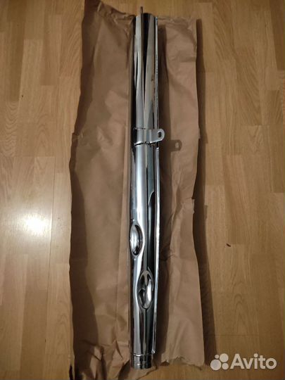 Глушитель мотоцикла иж Планета Спорт. Прямой