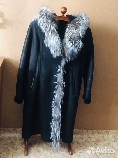 Дубленка женская 52 размер