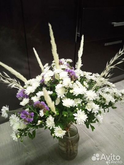 Букет из хризантем