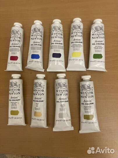 Масляные краски winsor newton 2 серия