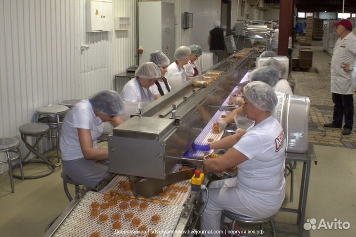 Разнорабочие в цех конфет вахта/Набережные Челны