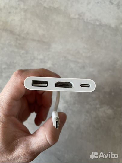Переходник Apple usb c to hdmi adapter