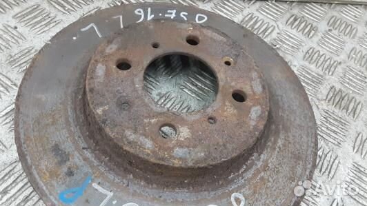 Диск тормозной передний honda civic 6 (8SE16K601)