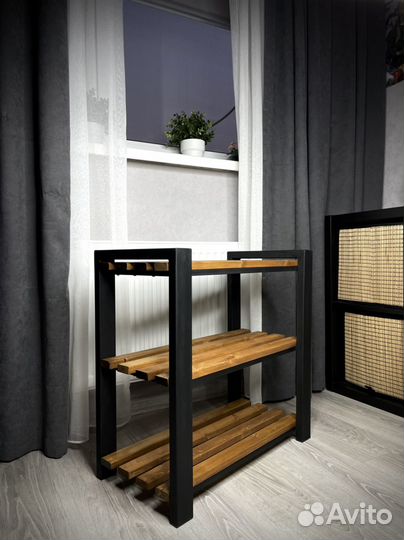 Обувница в стиле лофт