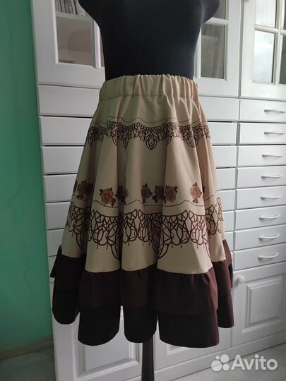 Юбка в стиле лолита