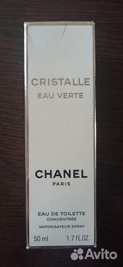Туалетная вода chanel Cristalle eua verte
