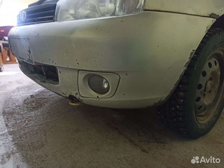 Передний бампер Ваз Калина 1