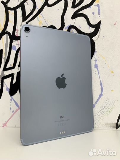 Корпус Синий для iPad Air 4 A2072 / Плата