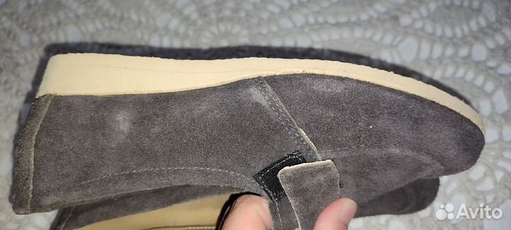 Коллекция Лоферы натуральная замша СССР винтаж 34