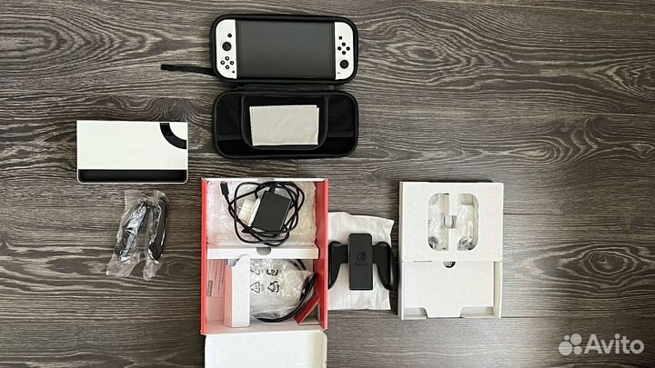 Nintendo switch oled прошитая 256 gb