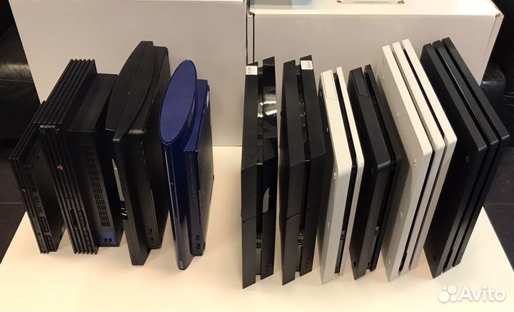 PS4 Игровые Приставки Sony Playstation 2-3-4-PRO