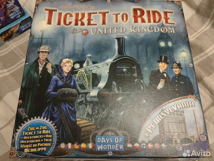 Ticket to ride United Kingdom Pennsylvania