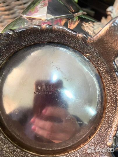 Молочник. Серебрение. Англия