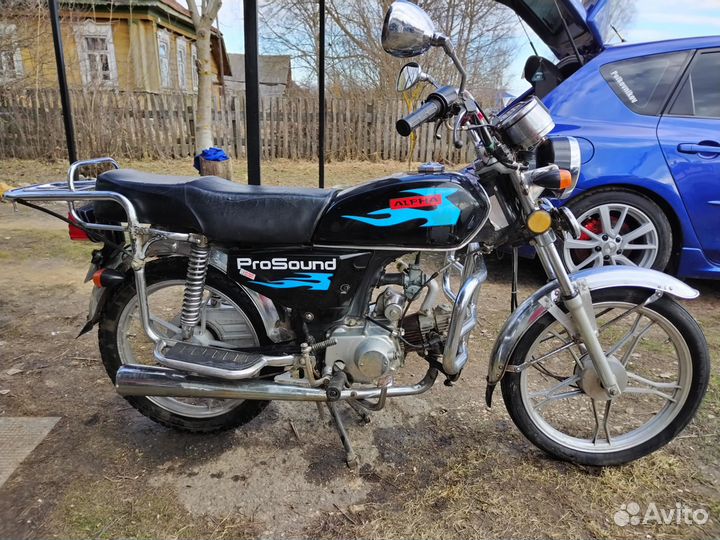 Мопед Альфа Ирбис