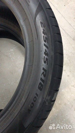 Pirelli P Zero 245/45 R18 и 275/40 R18 100Y