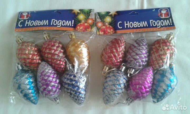 Новогодние шары разные