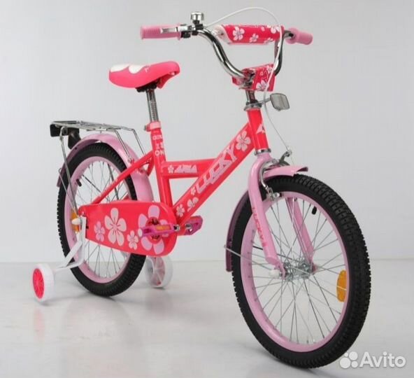 Велосипед детский 18 дюймов для девочки