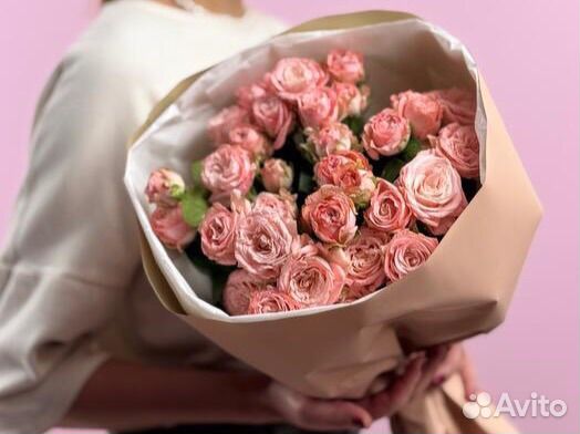 Цветы пионовидные розы с доставкой