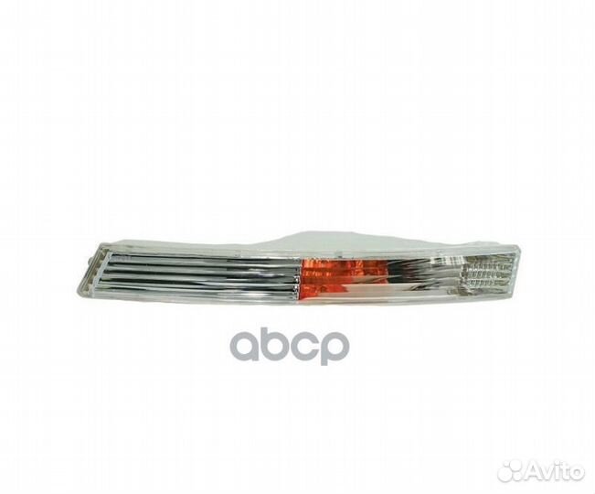 Поворот в бампер белый Volkswagen Passat B6 06