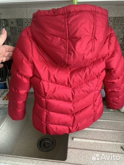 Пуховик для девочки 116