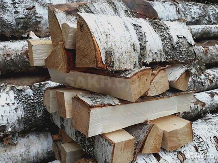 Дрова колотые березовые