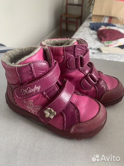 Ботинки для девочки 25 размер