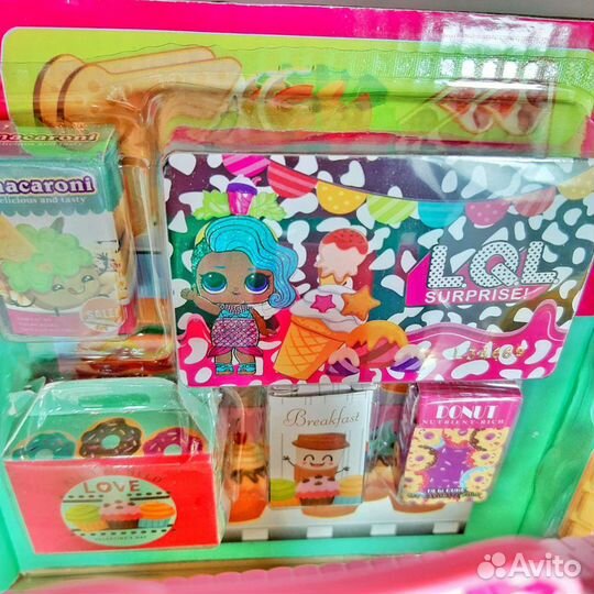 Наборы с куклой и магазином сладостей