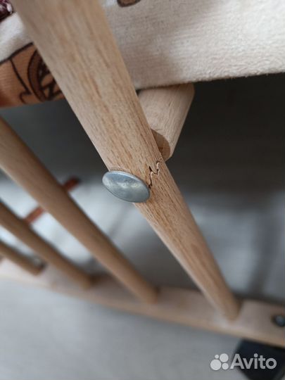 Детский деревянный манеж