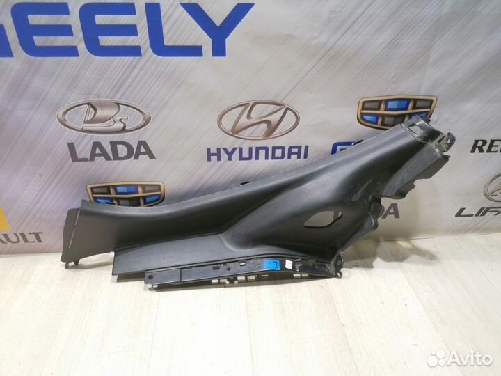 Накладка порога на порог Hyundai solaris Лев