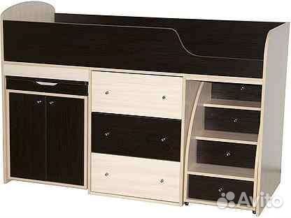 Детская кровать чердак